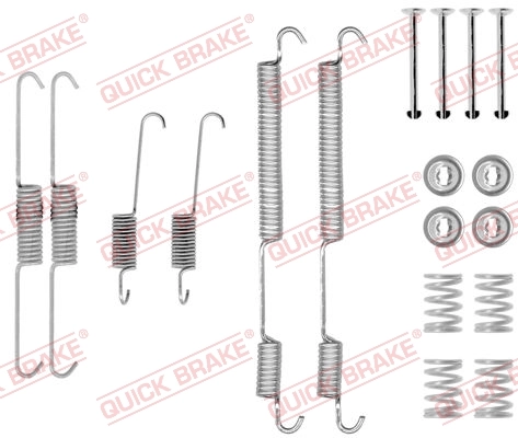 Accessory Kit, brake shoes